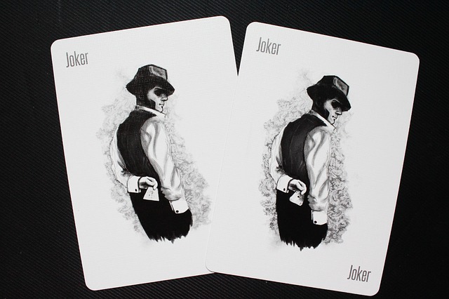 joker in black